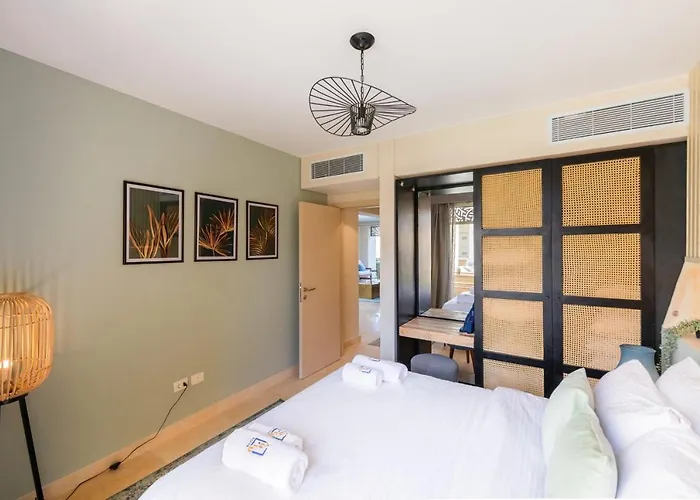 Elegant & Edgy 2 Bedroom W & Pool Mangroovy Appartement Hurghada