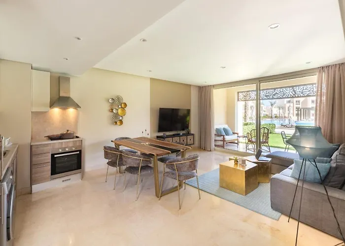 Elegant & Edgy 2 Bedroom W & Pool Mangroovy Appartement Hurghada